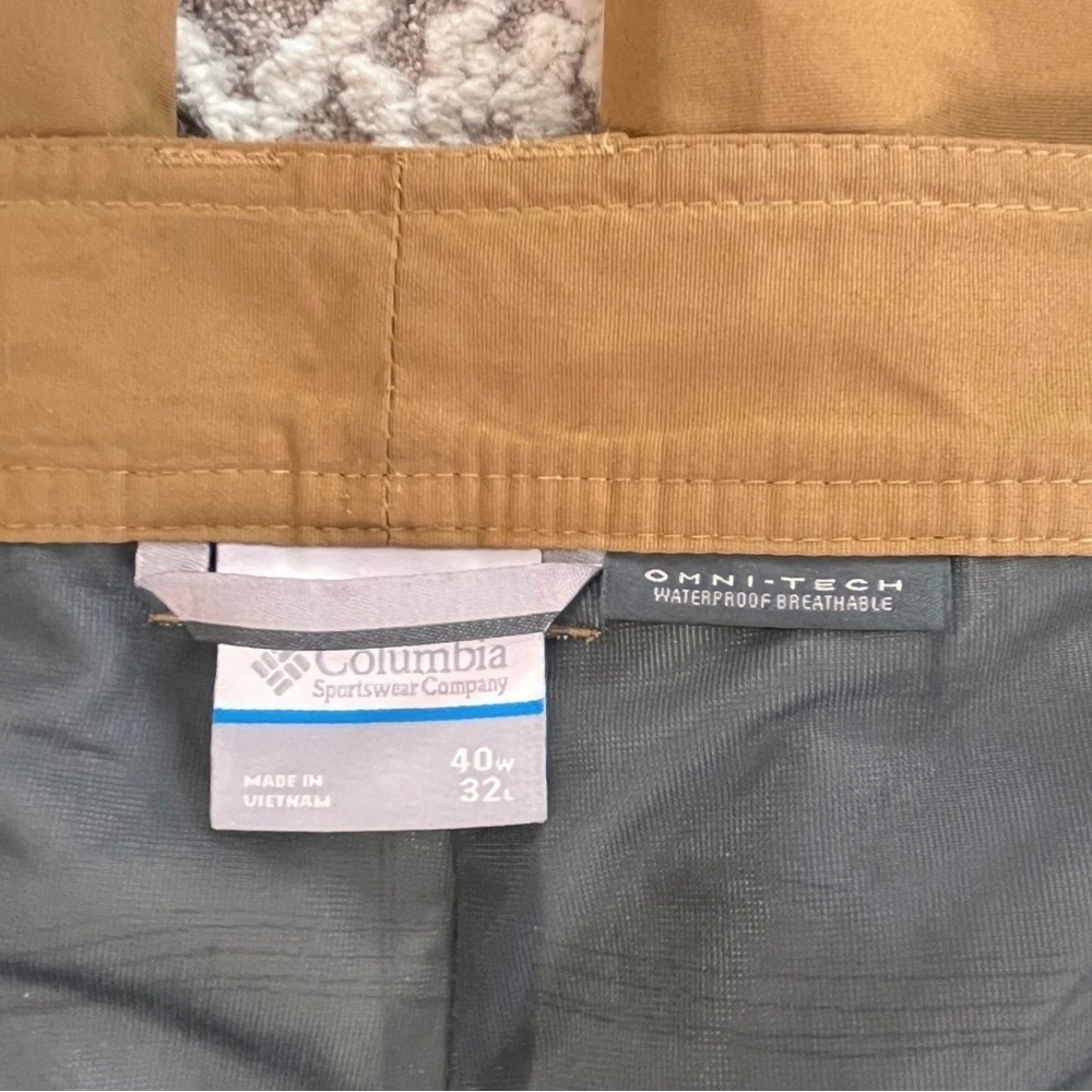 Columbia Men’s Omni-Tech Waterproof Lined Pant - Picture 9 of 15
